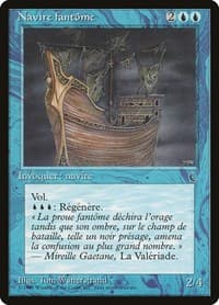 Ghost Ship (French) - "Navire fantome" - Renaissance - Magic: The Gathering card