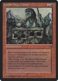 Goblin War Drums (Menges) - Fallen Empires - Magic: The Gathering card