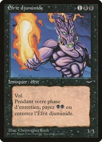 Junun Efreet (French)- "Efrit djununide" - Renaissance - Magic: The Gathering card