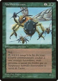 Killer Bees (French) - "Abeilles tueuses" - Renaissance - Magic: The Gathering card