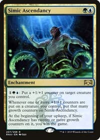 Simic Ascendancy - Ravnica Allegiance - Magic: The Gathering card