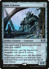 Gate Colossus - League Promos - Magic: The Gathering card
