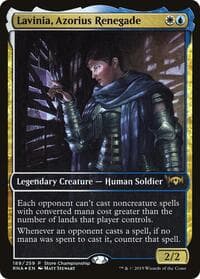 Lavinia, Azorius Renegade - Game Day & Store Championship Promos - Magic: The Gathering card