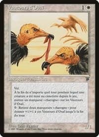 Osai Vultures (French) - "Vautours d'Osai" - Renaissance - Magic: The Gathering card