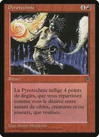 Pyrotechnics (French) - "Pyrotechnie" - Renaissance - Magic: The Gathering card