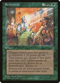 Rebirth (French) - "Renouveau" - Renaissance - Magic: The Gathering card