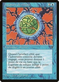 Relic Bind (French) - "Ligature de relique" - Renaissance - Magic: The Gathering card