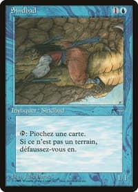Sindbad (French) - Renaissance - Magic: The Gathering card