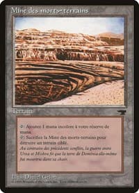 Strip Mine (French) - "Mine des morts-terrains" - Renaissance - Magic: The Gathering card