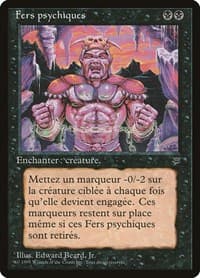 Spirit Shackle (French) - "Fers psychiques" - Renaissance - Magic: The Gathering card