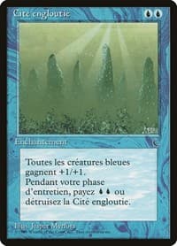 Sunken City (French) - "Cite engloutie" - Renaissance - Magic: The Gathering card