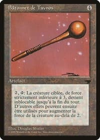 Tawnos's Wand (French) - "Batonnet de Tavnos" - Renaissance - Magic: The Gathering card
