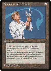 Tawnos's Weaponry (French) - "Armement de Tavnos" - Renaissance - Magic: The Gathering card