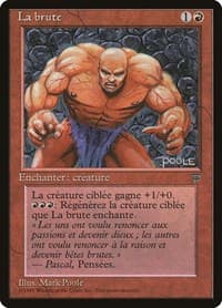 The Brute (French) - "La Brute" - Renaissance - Magic: The Gathering card