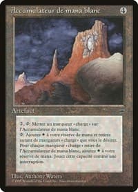 White Mana Battery (French) - "Accumulateur de mana blanc" - Renaissance - Magic: The Gathering card