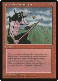 Winds of Change (French) - "Vents due changement" - Renaissance - Magic: The Gathering card
