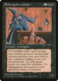 Xenic Poltergeist (French) - "Poltergeist xenique" - Renaissance - Magic: The Gathering card