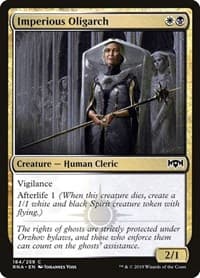 Imperious Oligarch - Ravnica Allegiance - Magic: The Gathering card