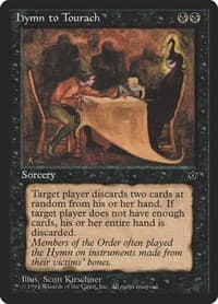 Hymn to Tourach (Kirschner) - Fallen Empires - Magic: The Gathering card