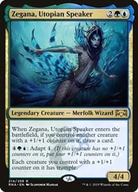 Zegana, Utopian Speaker - Ravnica Allegiance - Magic: The Gathering card