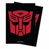 Transformers Autobot Standard Deck Protector sleeves for Hasbro (100-Pack) - Ultra Pro Card Sleeves - Card Sleeves card
