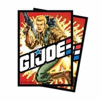 G.I. Joe Standard Deck Protector sleeves (100-Pack) - Ultra Pro Card Sleeves - Card Sleeves card
