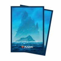 Unstable Lands Island Standard Deck Protector sleeves for Magic (100-Pack) - Ultra Pro Card Sleeves - Card Sleeves card