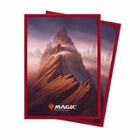 Unstable Lands Mountain Standard Deck Protector sleeves for Magic (100-Pack) - Ultra Pro Card Sleeves - Card Sleeves card