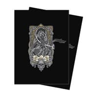 Dungeons and Dragons Ampersand Standard Sized Deck Protector Sleeves (100-Pack) - Ultra Pro Card Sleeves - Card Sleeves card