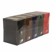 Deck Box Bundle - 5 Colors (Blue, Green Black, Red and Brown) - Ultra Pro Deck Boxes - Deck Boxes card