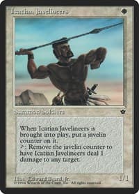 Icatian Javelineers (Beard, Jr.) - Fallen Empires - Magic: The Gathering card