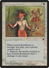 Icatian Javelineers (Kirschner) - Fallen Empires - Magic: The Gathering card