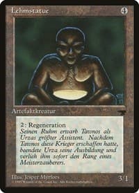 Clay Statue (German) - "Lehmstatue" - Renaissance - Magic: The Gathering card