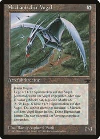 Clockwork Avian (German) - "Mechanischer Vogel" - Renaissance - Magic: The Gathering card