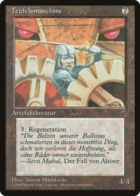 Diabolic Machine (German) - "Teufelsmaschine" - Renaissance - Magic: The Gathering card