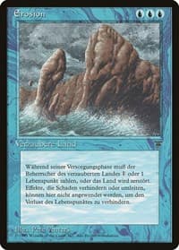Erosion (German) - Renaissance - Magic: The Gathering card