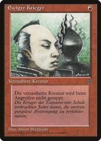 Eternal Warrior (German) - "Ewiger Krieger" - Renaissance - Magic: The Gathering card