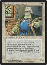 Icatian Moneychanger (Benson) - Fallen Empires - Magic: The Gathering card