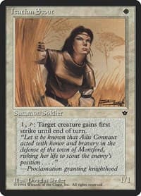 Icatian Scout (Shuler) - Fallen Empires - Magic: The Gathering card