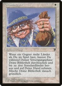 Land Tax (German) - "Grundsteuer" - Renaissance - Magic: The Gathering card