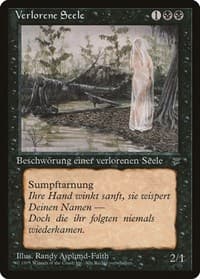 Lost Soul (German) - "Verlorene Seele" - Renaissance - Magic: The Gathering card