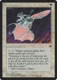 Icatian Scout (Foglio) - Fallen Empires - Magic: The Gathering card