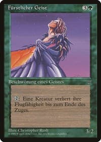 Radjan Spirit (German) - "Furstlicher Geist" - Renaissance - Magic: The Gathering card