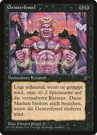 Spirit Shackle (German) - "Geisterfessel" - Renaissance - Magic: The Gathering card