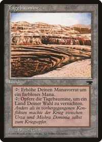 Strip Mine (German) - "Tagebaumine" - Renaissance - Magic: The Gathering card