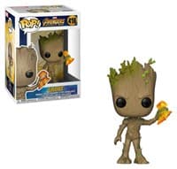 Avengers: Infinity War: Groot (with Stormbreaker) - Pop! Vinyl - Funko card