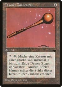 Tawnos's Wand (German) - "Tawnos' Zauberstab" - Renaissance - Magic: The Gathering card