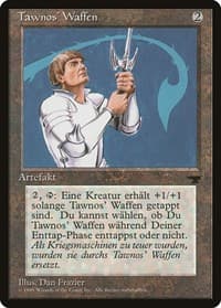 Tawnos's Weaponry (German) - "Tawnos' Waffen" - Renaissance - Magic: The Gathering card