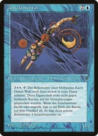 Time Elemental (German) - "Zeitelementar" - Renaissance - Magic: The Gathering card