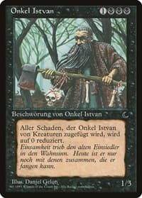 Uncle Istvan (German) - "Onkel Istvan" - Renaissance - Magic: The Gathering card